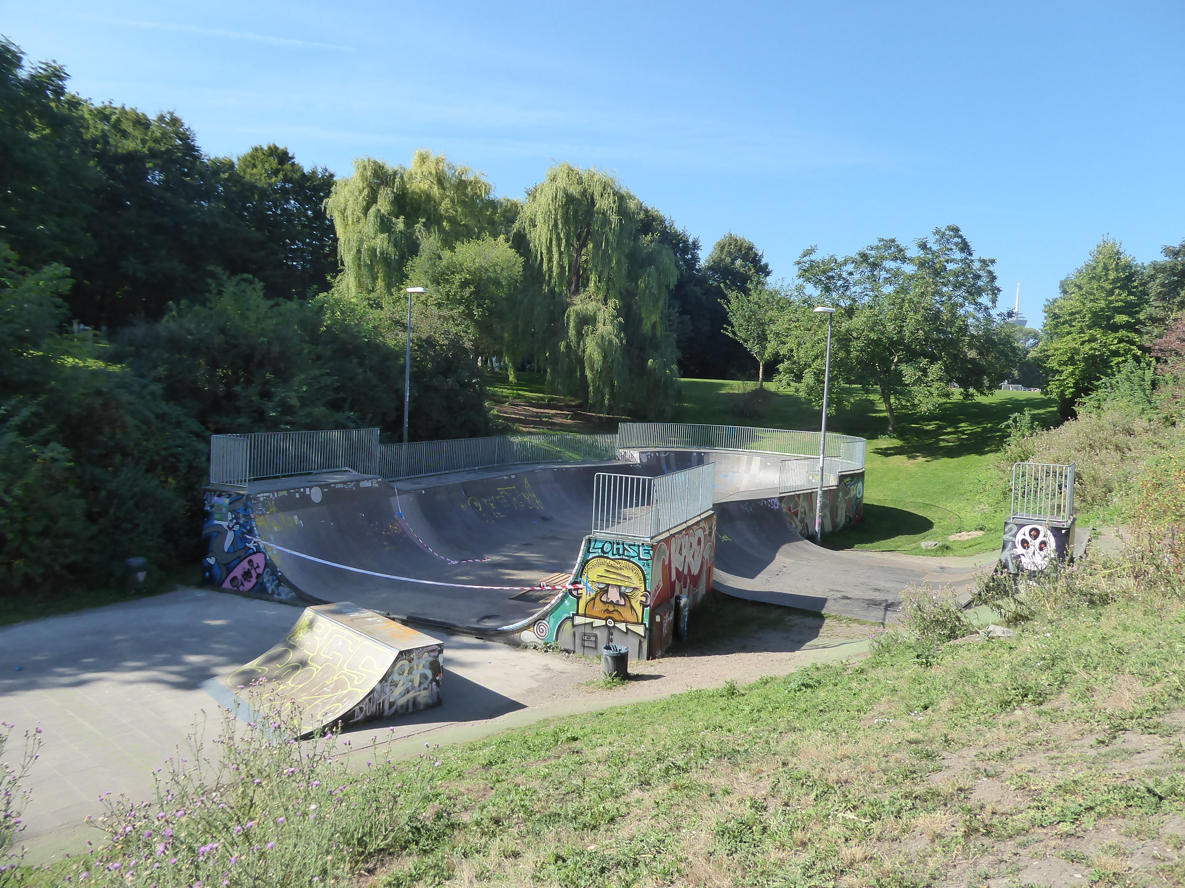 Offenes Skaten im Skatepark Vingst